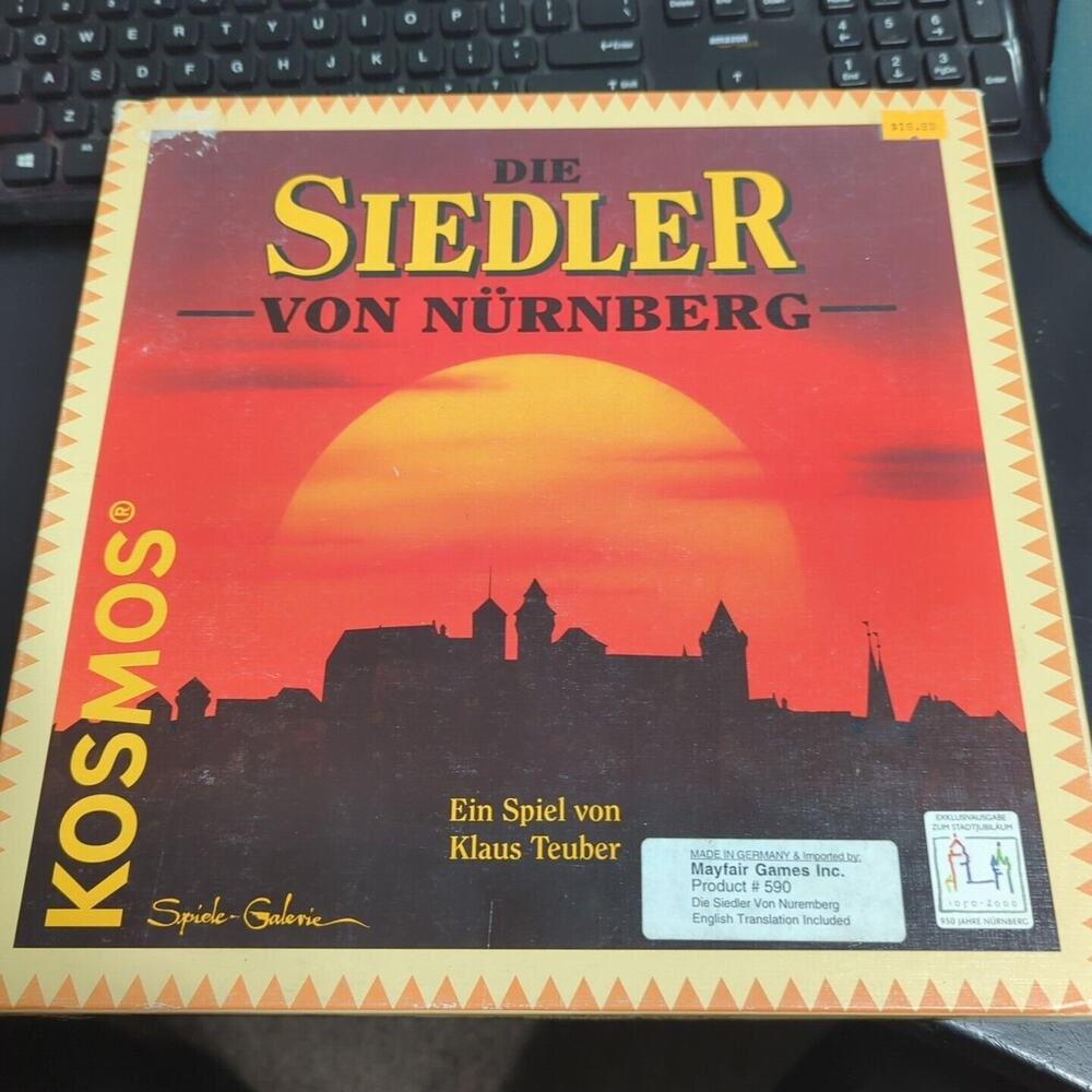KOSMOS 687717: Die Siedler‎ von Nürnberg Klaus Tueber (German)